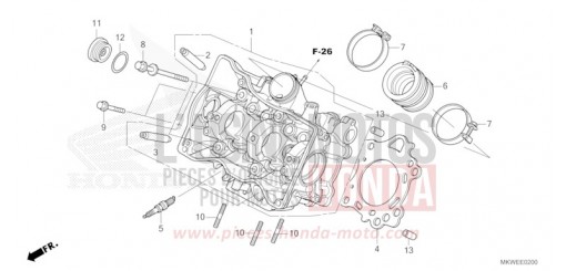 CULASSE NC750XAS de 2025
